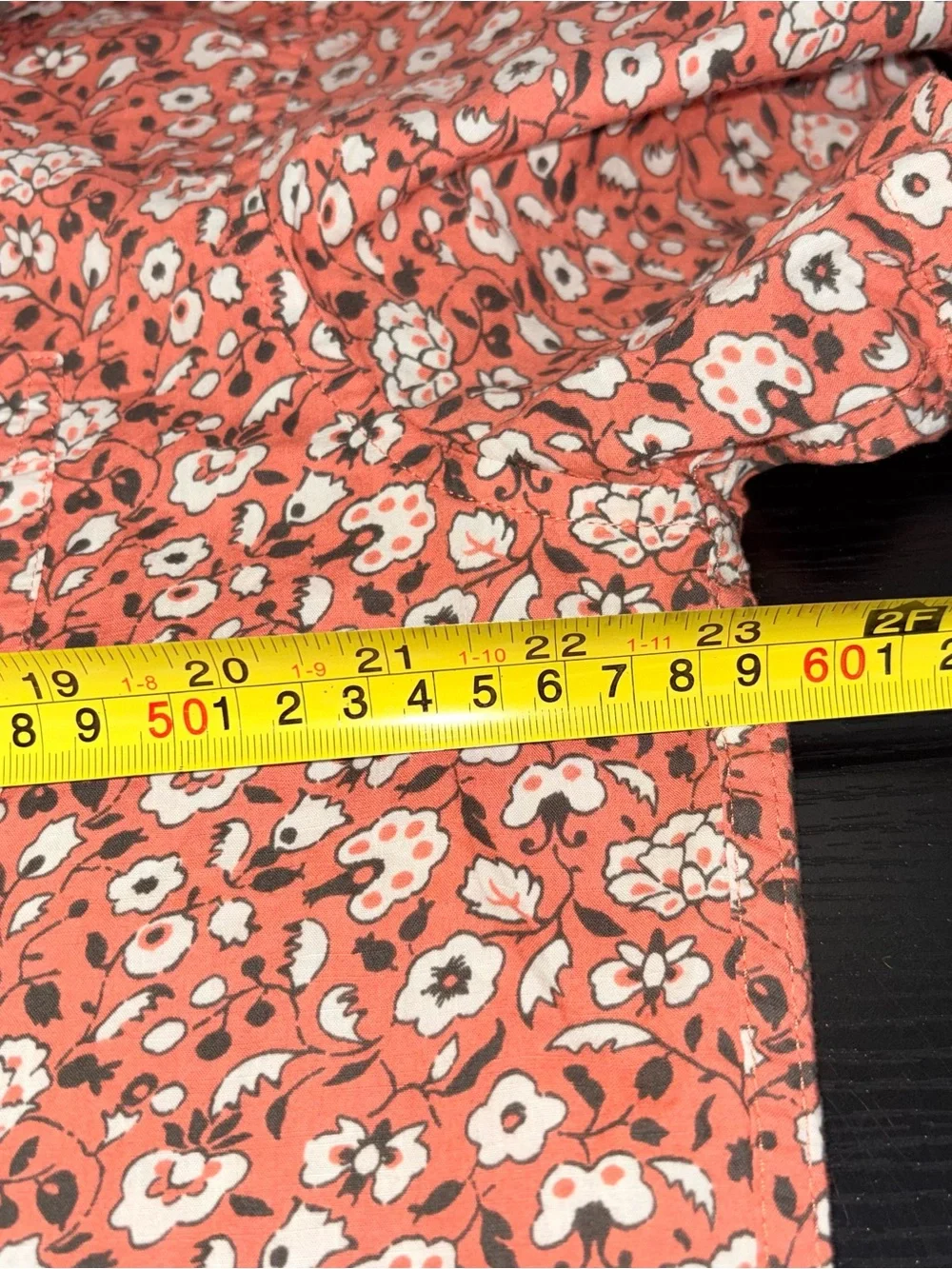 J.Crew Classic Men’s L Orange Floral 100% Cotton Short Sleeve Button Down Shirt